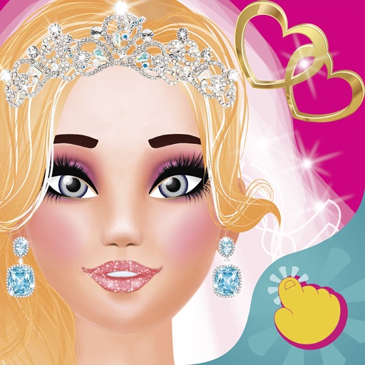 Princess Wedding Makeover - Dress Up, Make Up, Tailor and Outfit Maker Icon
