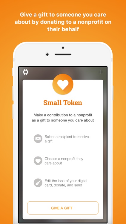 Small Token - donate to a nonprofit as a gift