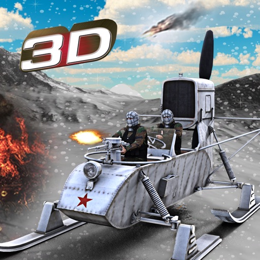 Snow Battlefield 3D – Warfare Snowmobile Battle Attack Game icon