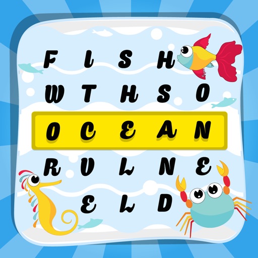 Word Finder Ocean “ Under Water World & Sea Edition ” icon
