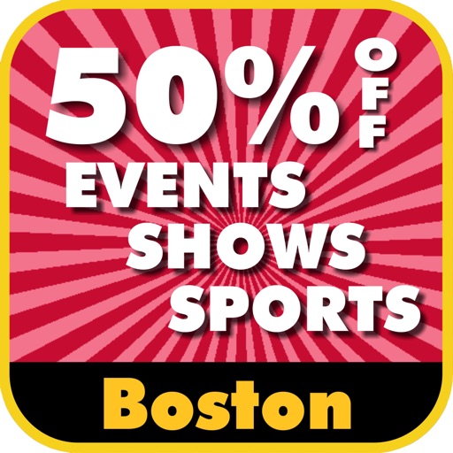 50% Off Boston & New England Events, Shows and Sports Guide by Wonderiffic® icon