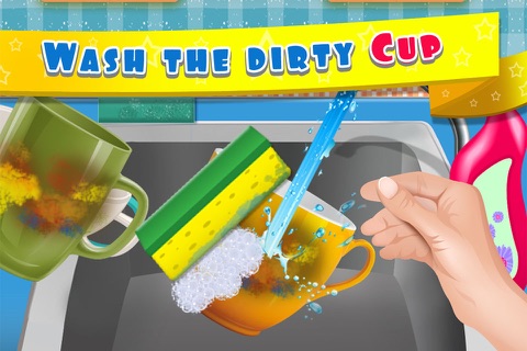 Kids Dish Washing and Cleaning Pro - Fun Kitchen Games for Girls,Kids and Boys screenshot 4