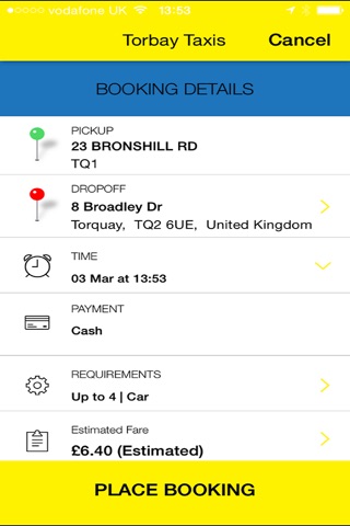 Torbay Taxis screenshot 4