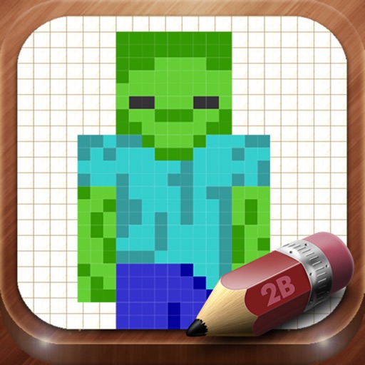 Easy Draw Pixel Minecraft Edition iOS App