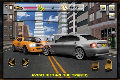 Modern City Taxi Simulation 3D screenshot 3