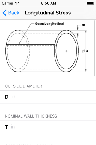 Pressure Vessel Calculators - Mechanical Engineers screenshot 2