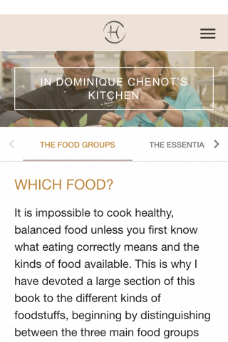 Chenot Cookbook screenshot 3