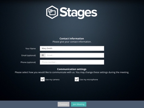 Stages Client screenshot 2