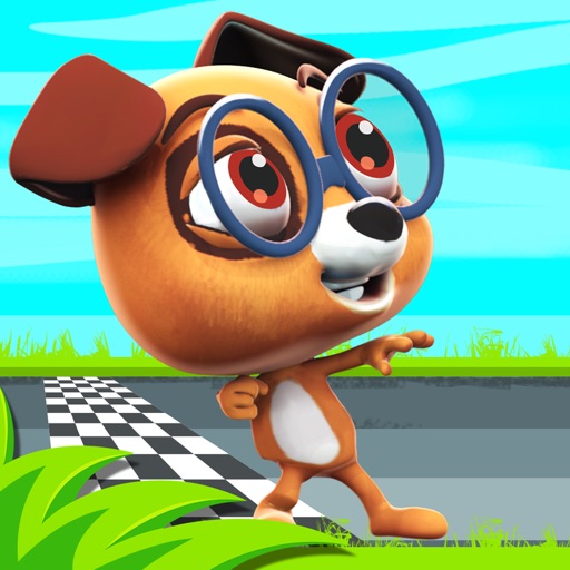 Dog Racing Game – Cute Puppy Speed Runner - Run and Escape the Room icon