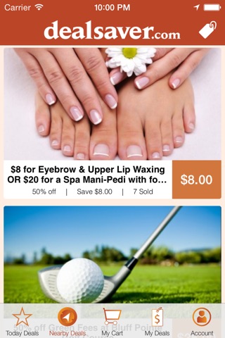 dealsaver – Local Daily Deals, Discounts, Savings and Coupons App for iPhone screenshot 2