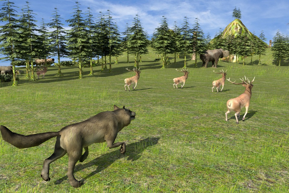Forest Wild Life Simulator 3D screenshot 4