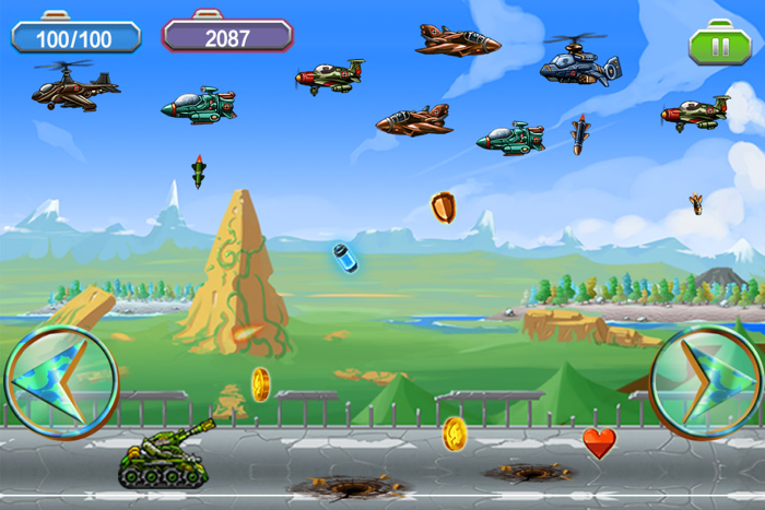 暴击坦克 - 合金装甲 枪林弹雨中生存