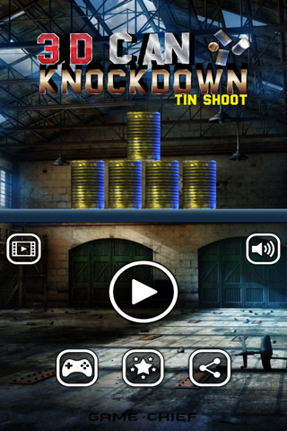 3D Can Knockdown: Tin Shooter screenshot 2