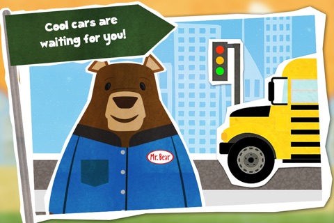Mr. Bear Cars Pro screenshot 2