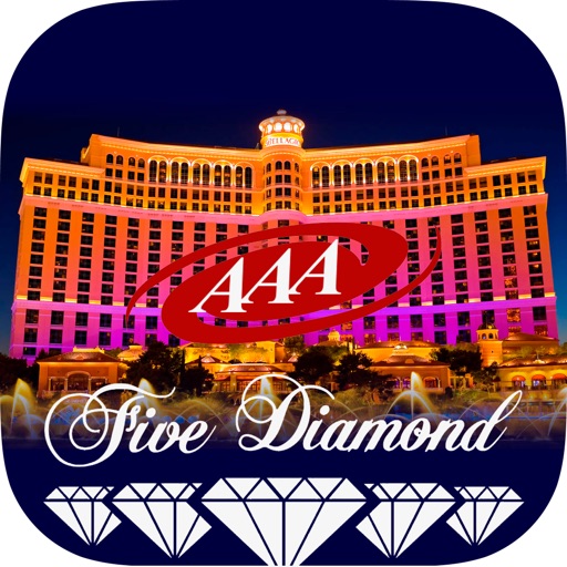 AAA Five Diamonds Vegas Gambler Slots Game iOS App