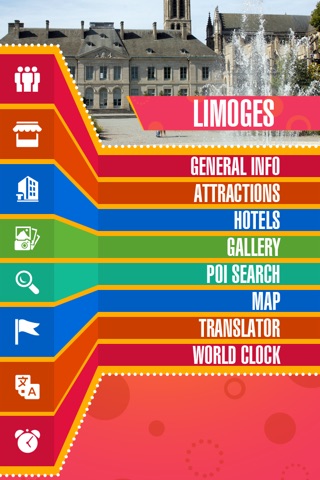 Limoges City Offline Travel Guide screenshot 2