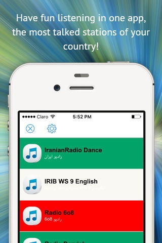 Iran Radios Free Persian  Music -ایران واحد رایگان فارسی screenshot 4