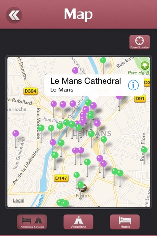 Le Mans Travel Guide screenshot 4