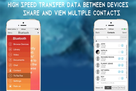 Bluetooth Transfer - Sharing Photos/Contacts/Files screenshot 4