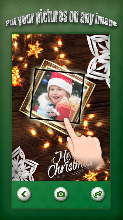 Christmas Photo Collage & Cards Maker - Mail Thank You & Send Wishes with Greeting Quotes Stickers screenshot-3