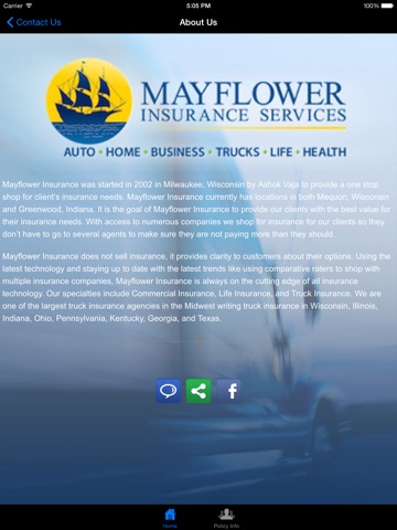 Mayflower Insurance Services Trucking HD screenshot 3