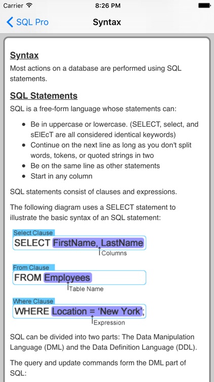 SQL Pro screenshot-2