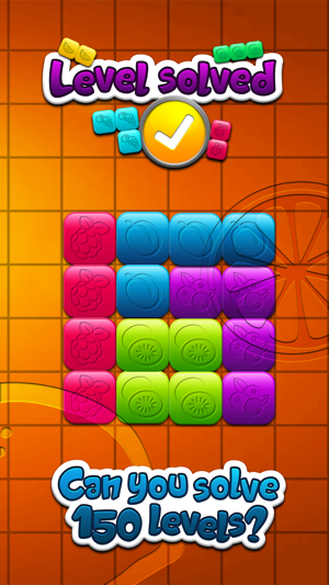 水果嵌段拼圖遊戲 – 適合色彩鮮豔塊和解決HD級別大腦訓練(圖2)-速報App