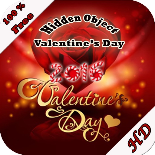 Hidden Object Valentine's Day 2016 Icon