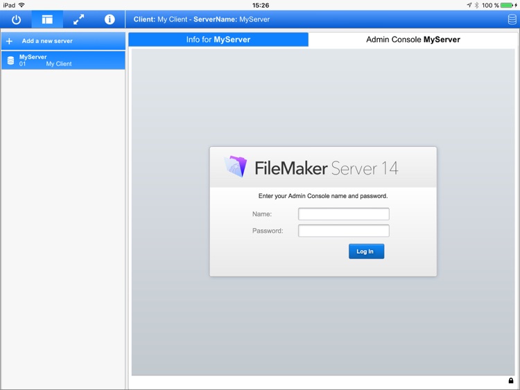 FMS ServerAdmin by DataManix Aps