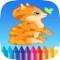 Cat & Dog Coloring Book - Animals Drawing and Painting Free Education Game For Kids