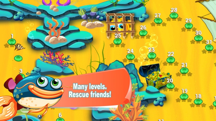 Hungry Fish Eat HD screenshot-3