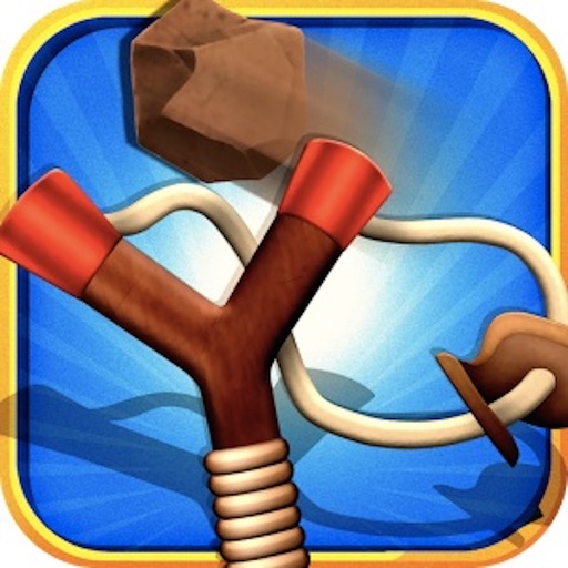 Sling Pebble To Rescue The Bird - A Slingshot Marble Shooter Game