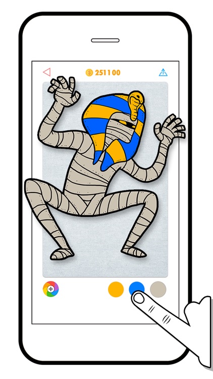 100 PICS Coloring - free color in book game app screenshot-4