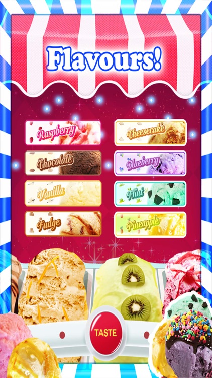 A Festive Ice Cream Maker HD. Make cones with different Flavours screenshot-4