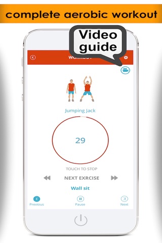 7 minute workout for aerobic exercise plus fitness guide screenshot 2