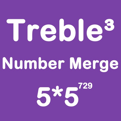 Number Merge Treble 5X5 - Playing The Piano And Sliding Number Block Icon