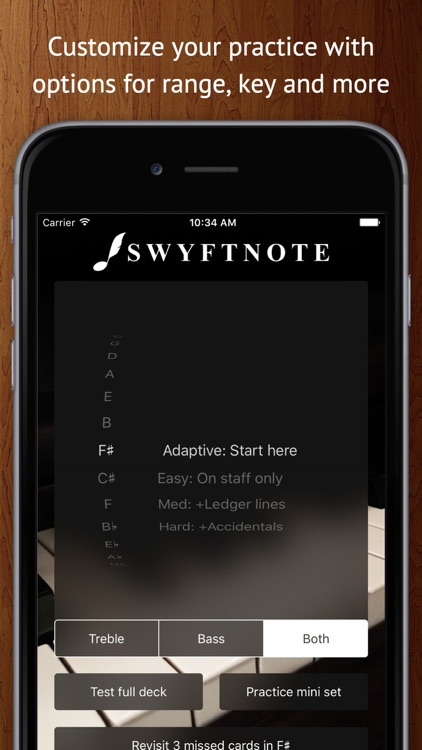 Swyftnote - Play along with music flash cards screenshot-3