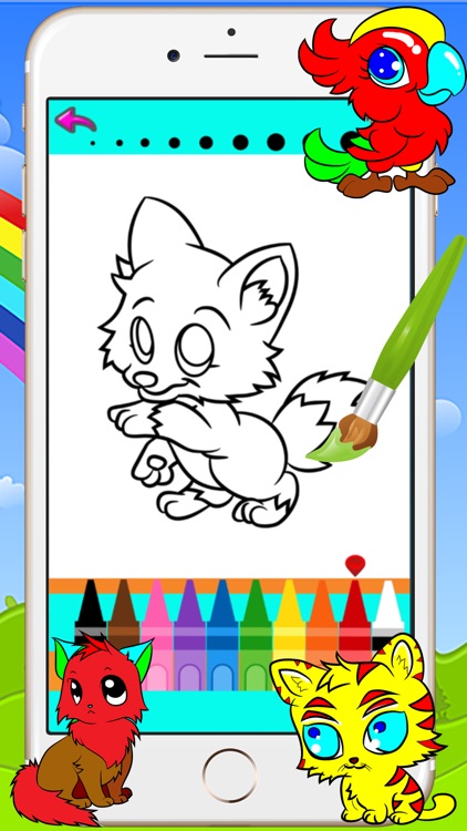 Animal Coloring Books - Drawing Painting  Games For Kids screenshot-2