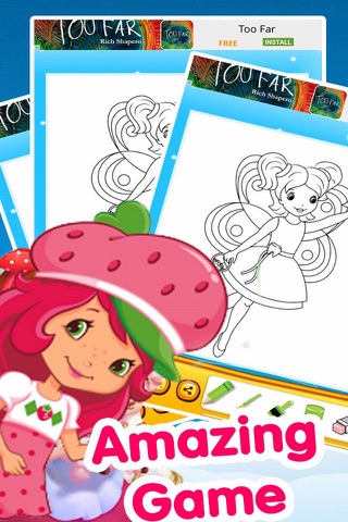 Amazing Princess Coloring Book screenshot 2