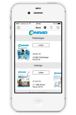 Conrad Katalog-App screenshot 2