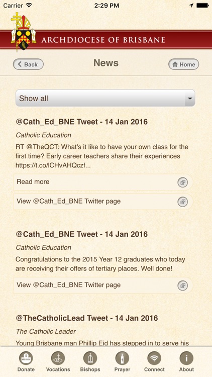 Archdiocese of Brisbane screenshot-3