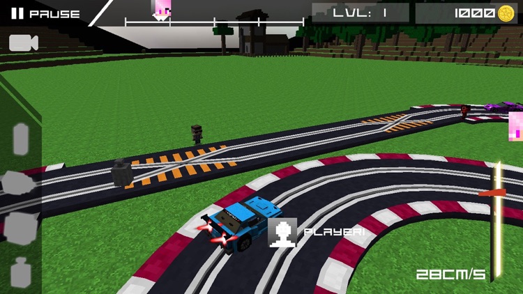 Blocky Cars Speed Racer - Underground Highway Reckless Edition screenshot-3