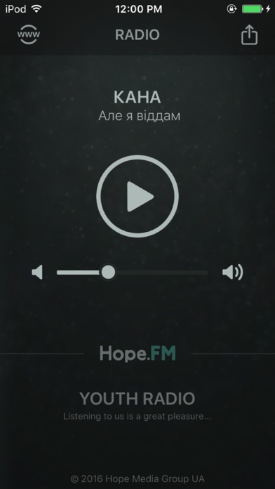 How to cancel & delete Hope.FM – Christian radio from iphone & ipad 1