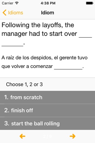 Idiom Attack (Spanish Edition) screenshot 4