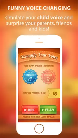 Game screenshot Youngify Your Voice – Simulate Your Child Voice! apk