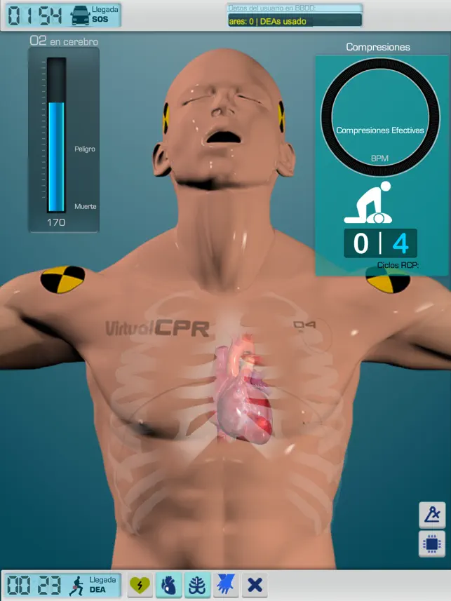 Captura de Pantalla 3 VirtualCPR iphone
