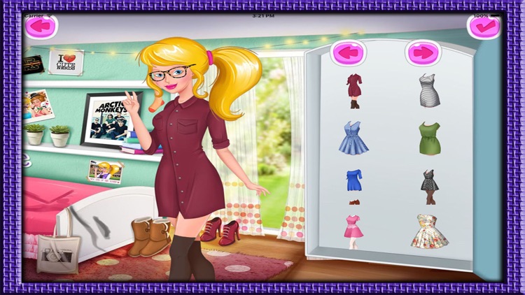 Meet Ellie Dress Up Game