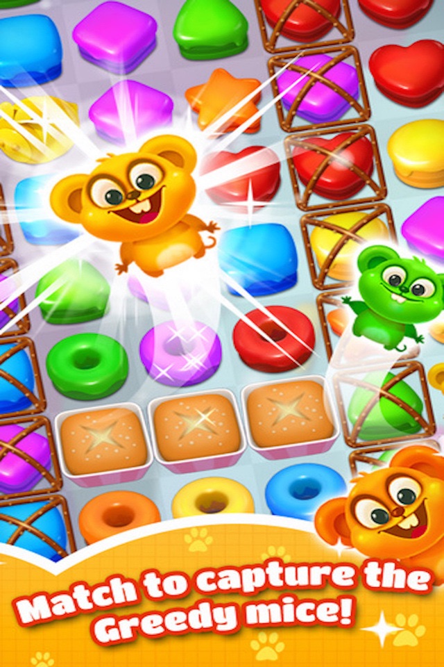 Sweet Cookie Candy - 3 match blast puzzle game screenshot 3