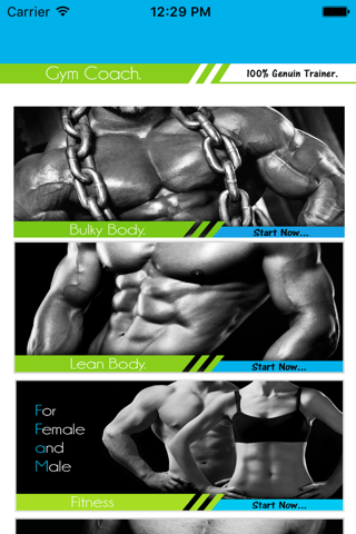 Gym Coach - náhled
