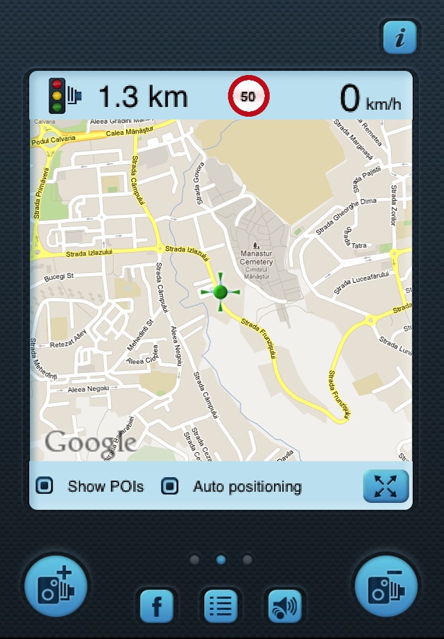 i SpeedCam Free (Speed Camera Detector with GPS Tracking) screenshot 2